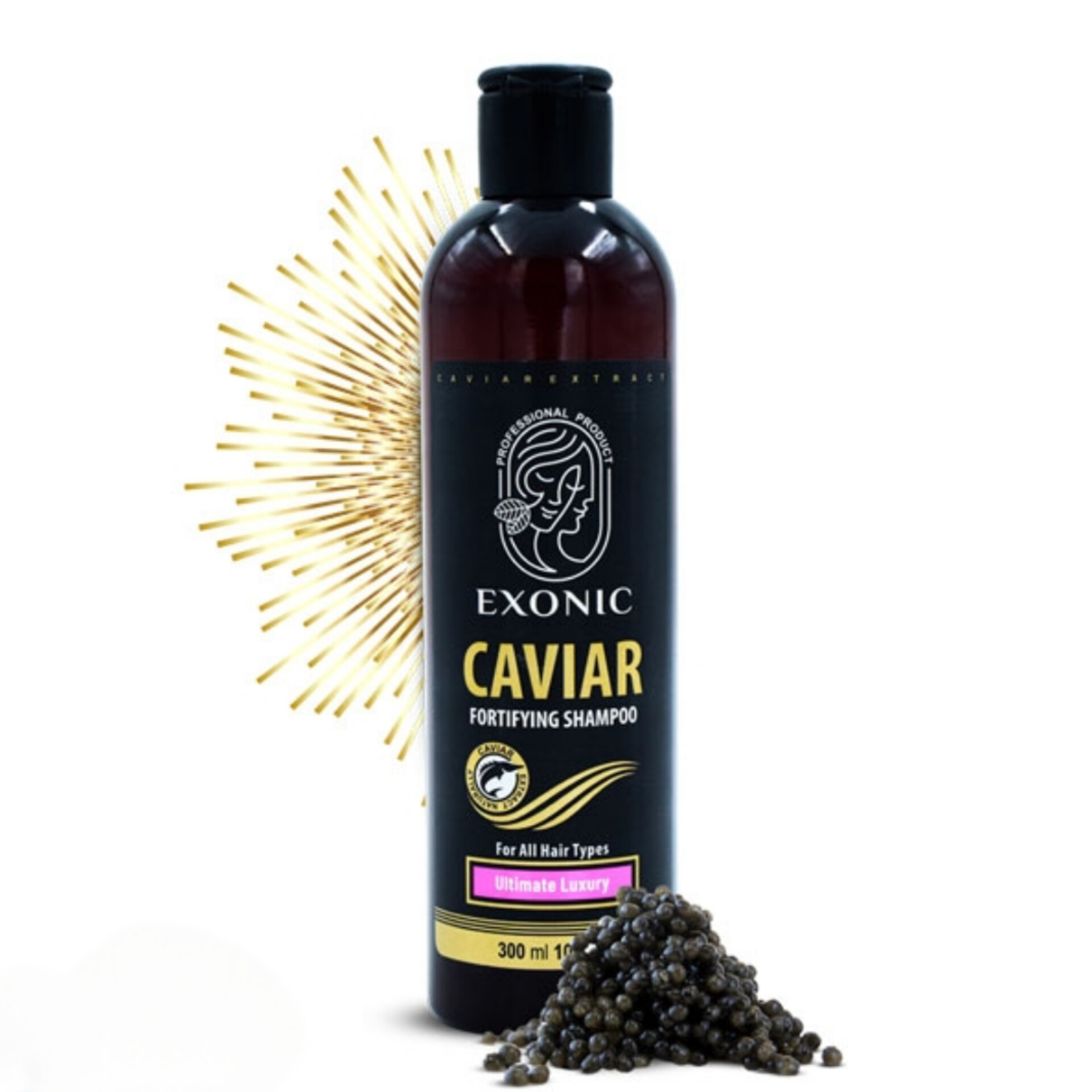 شامپو تقویت کننده حاوی عصاره خاویار